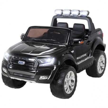 Auto Elettrica Per Bambini 4X4 Nero A 2 Posti