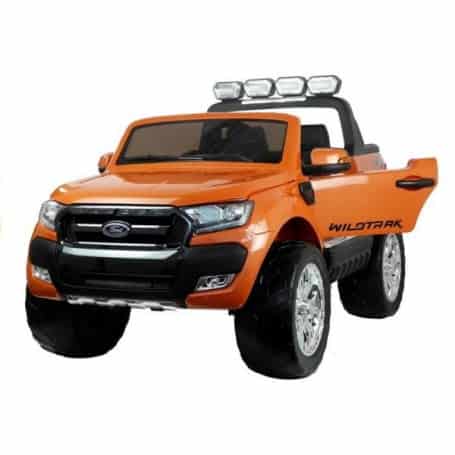 Auto Elettrica Per Bambini 4X4 Arancione A 2 Posti