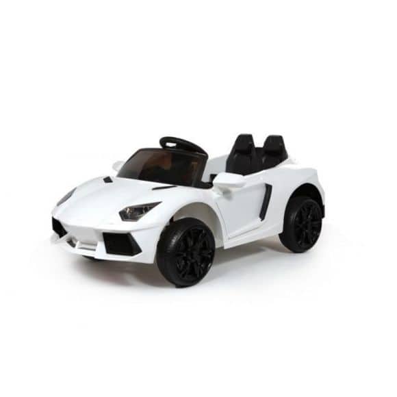 Auto Elettrica Per Bambini Lamborghini Aventador Bianca