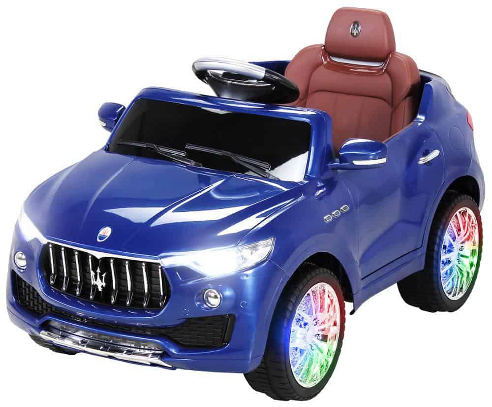 Auto Elettrica Per Bambini Blu 6V