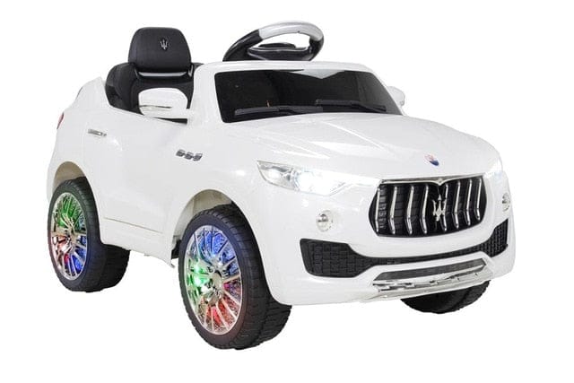 Auto Elettrica Per Bambini Bianco 6V
