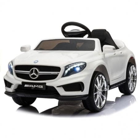 Auto Elettrica Per Bambini Gla 45 Amg Bianca
