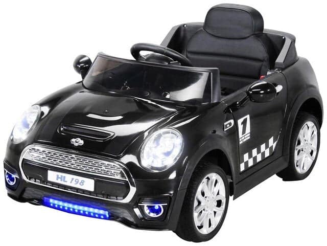 Auto Elettrica Per Bambini Nero Di 4 Anni