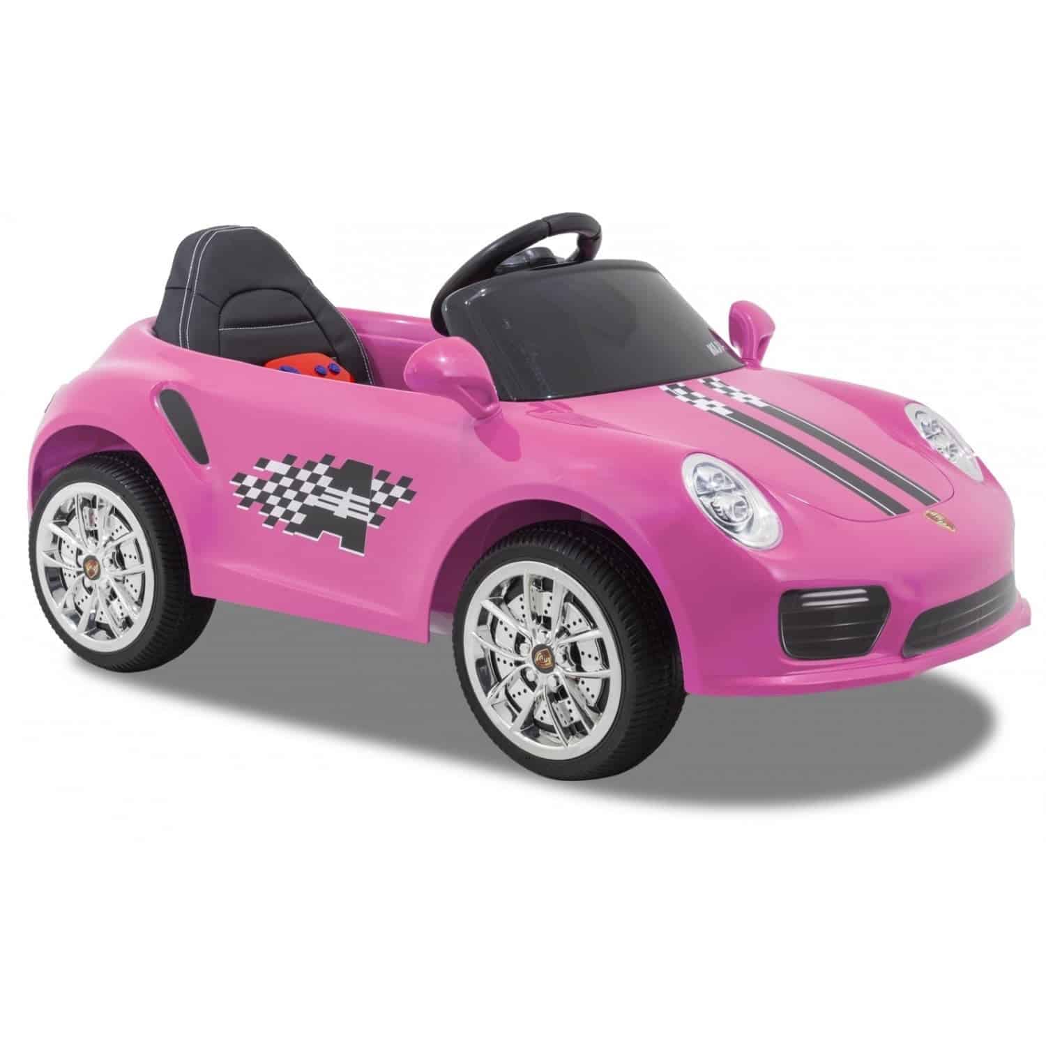 Auto Elettrica Per Bambini Rosa 6V