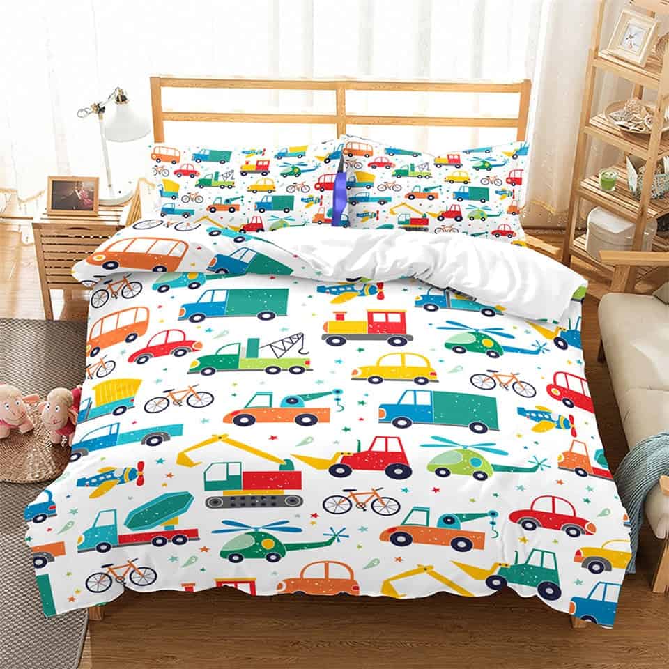 Biancheria Letto Bambini Ragazzo Auto