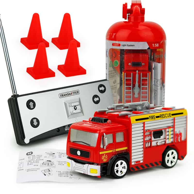 Camion Telecomandato Pompiere Di 3 Anni