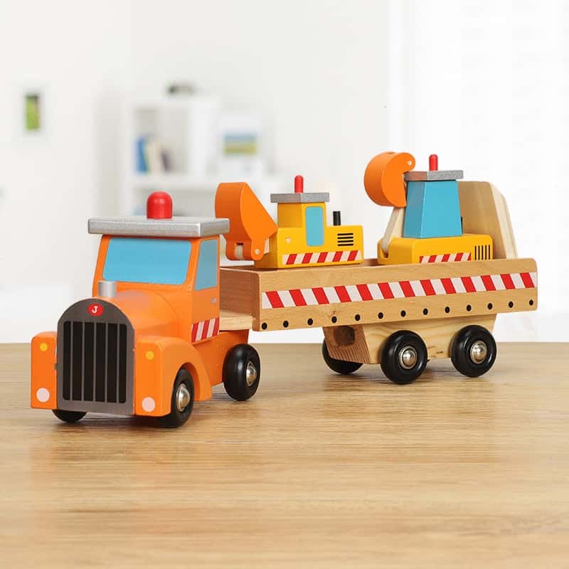 Camion Giocattolo Trasporto Per Bambini In Legno