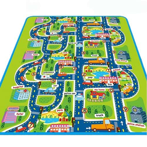 Tappeto Bambini Città