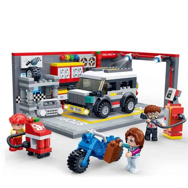 Garage Per Macchinine Parcheggio Playmobil