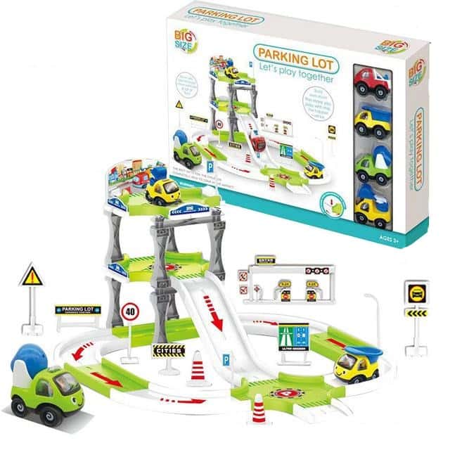 Garage Per Macchinine Circuito Di Parcheggio