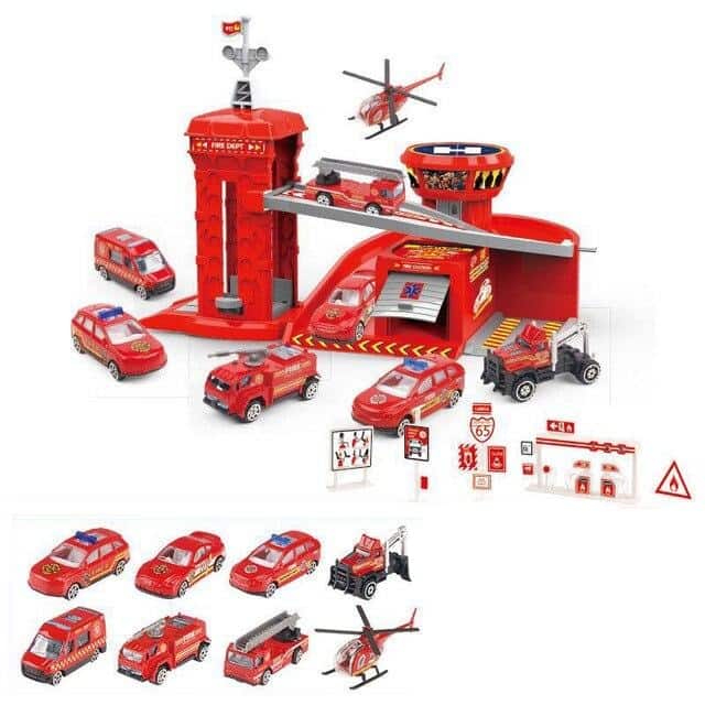 Garage Per Macchinine Parcheggio Vigili Del Fuoco