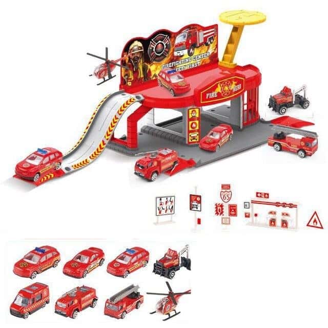 Garage Per Macchinine Parcheggio Per Bambini