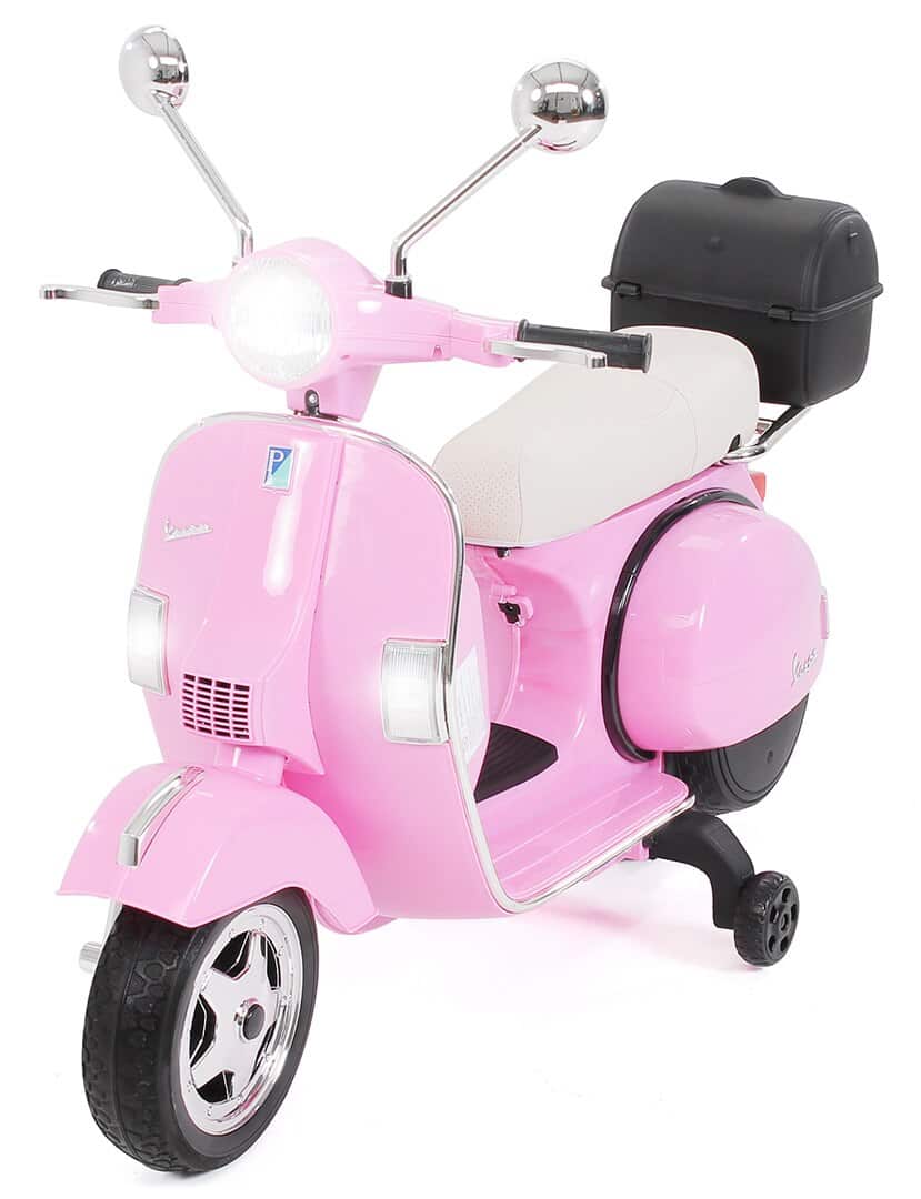 Moto Elettrica Per Bambini Scooter Rosa