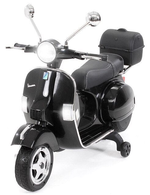 Moto Elettrica Per Bambini Scooter Nero