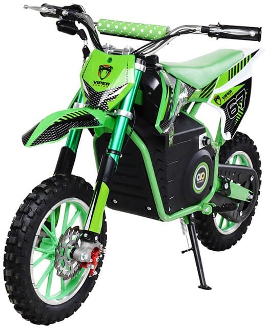 Moto Elettrica Per Bambini Viper Verde 1000W