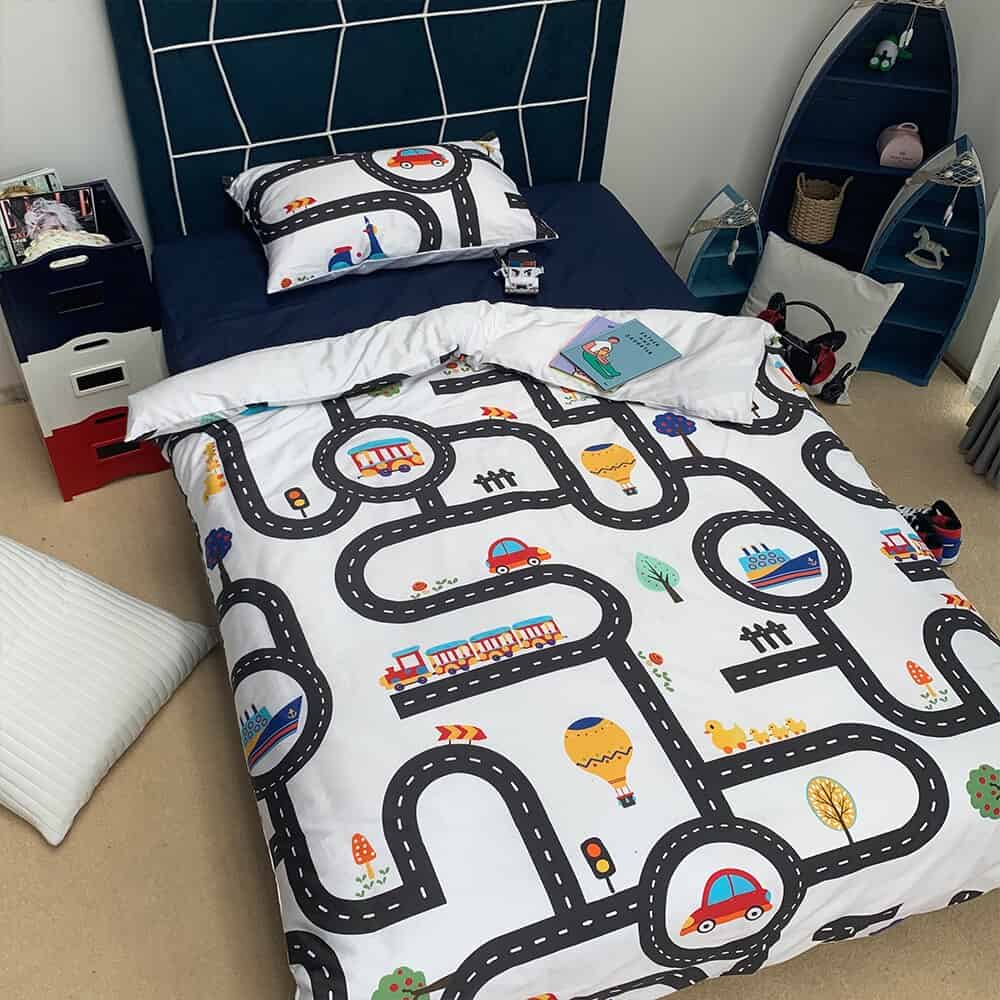Biancheria Letto Bambini Circuito Auto 135X200