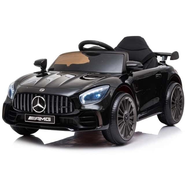 Auto Elettrica Per Bambini Mercedes Amg Gtr Nero