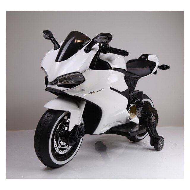 Moto Elettrica Per Bambini Ducati Bianca