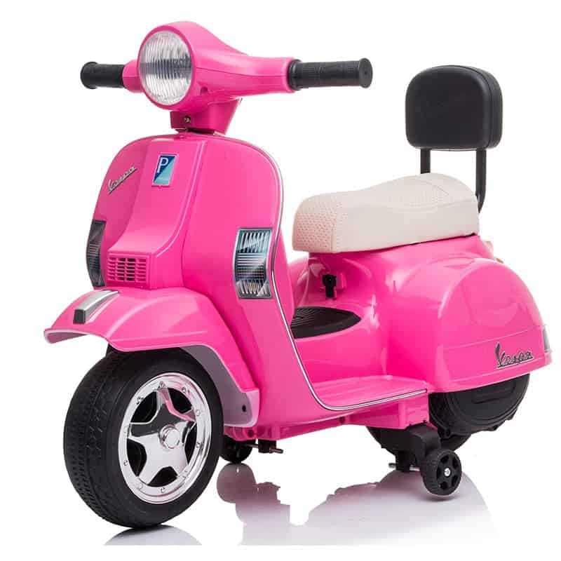 Moto Elettrica Per Bambini Scooter Rosa Barbie