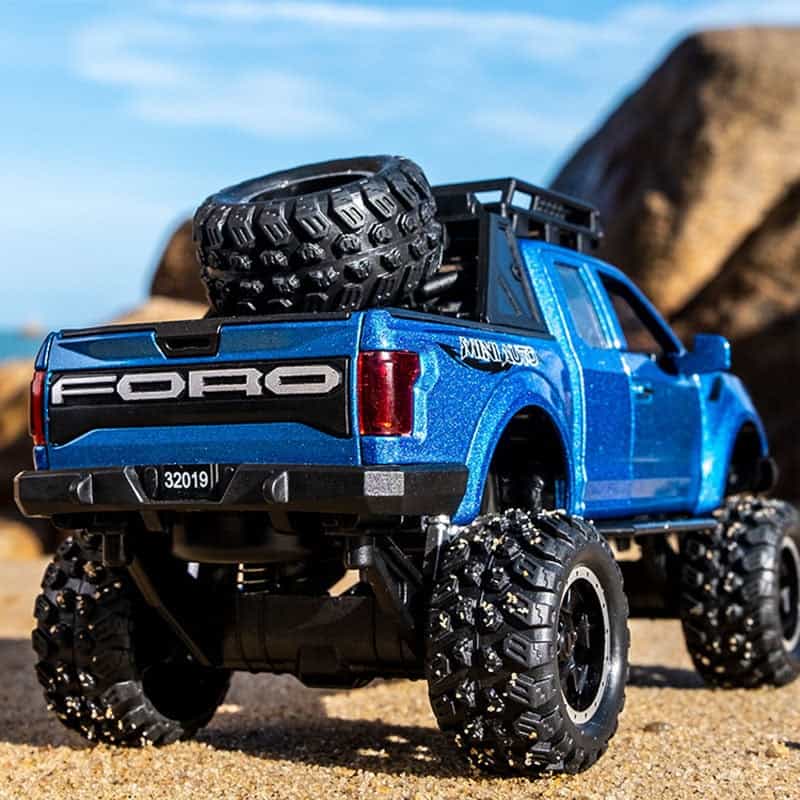 Auto Elettrica Per Bambini Raptor Grande Ruota