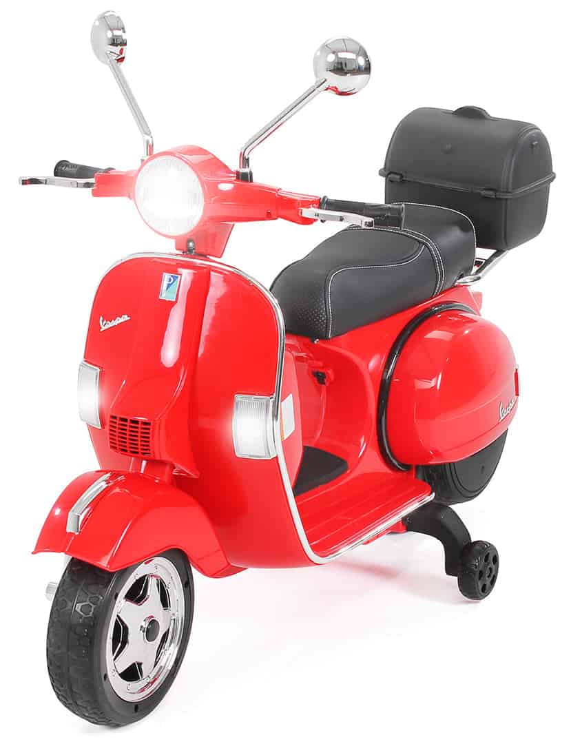 Moto Elettrica Per Bambini Scooter Rosso