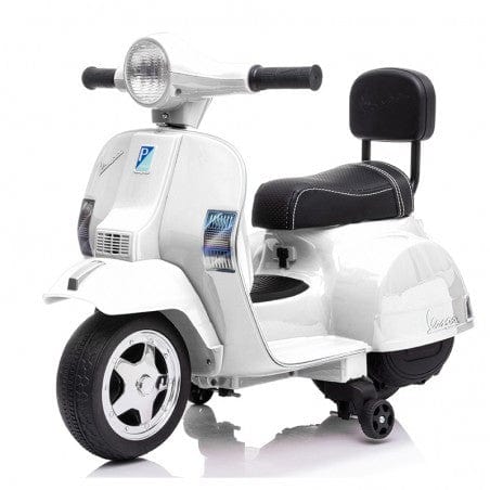 Moto Elettrica Per Bambini Scooter Bianco