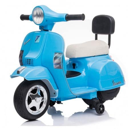 Moto Elettrica Per Bambini Scooter Blu