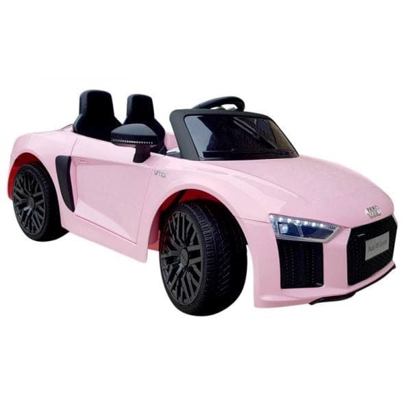 Auto Elettrica Per Bambini Audi R8 Rosa A 2 Posti