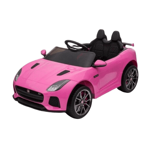 Auto Elettrica Per Bambini 12V Rosa A 2 Posti