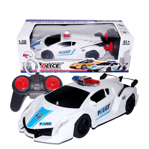 Macchina Telecomandata Bambino Polizia